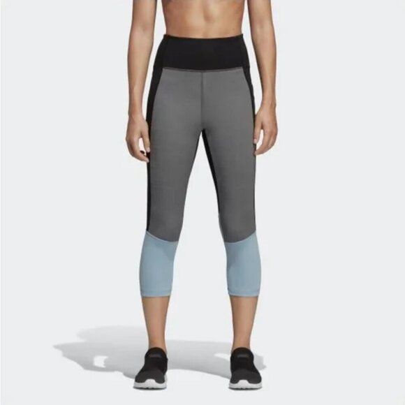 Adidas | Design 2 Move High Rise 3/4 Logo tights - Picture 3 of 13